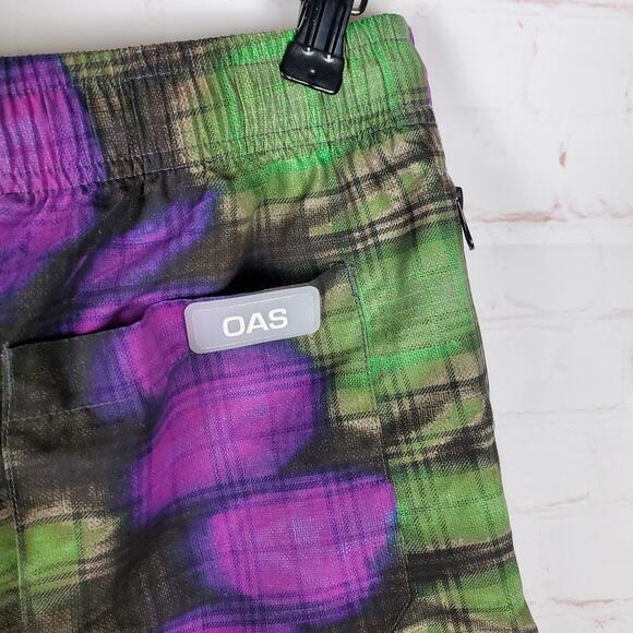 OAS Swim Trunks Mens L Toxicado Swim Shorts Beach Travel Vacation Fast Dry - Picture 5 of 12